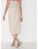 Fredo linen skirt