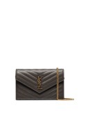 Monogramme quilted leather hanging wallet