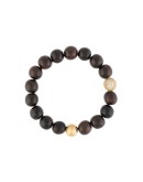 wooden bead bracelet
