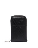 embossed leather phone case
