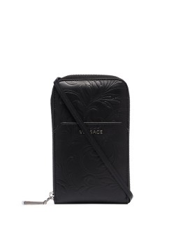embossed leather phone case