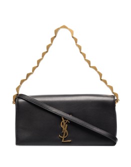 black Kate 99 baguette leather shoulder bag