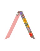 floral-print scarf