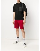 side-stripe tailored shorts