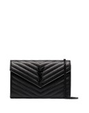 Monogram chain wallet