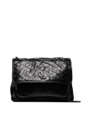 Niki quilted leather shoulder bag