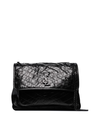 Niki quilted leather shoulder bag
