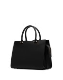Uptown leather tote bag