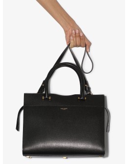 Uptown leather tote bag