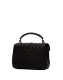 College medium leather shoulder bag