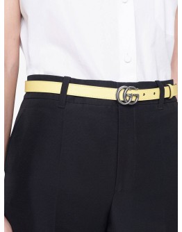 Double G buckle belt