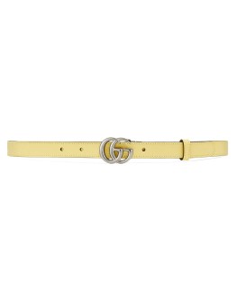 Double G buckle belt
