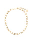 Valentina oval link chain necklace