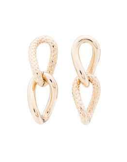 Taylor textured hoop earrings