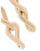Taylor textured hoop earrings