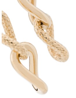 Taylor textured hoop earrings