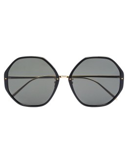 Alona 22kt gold-plated sunglasses