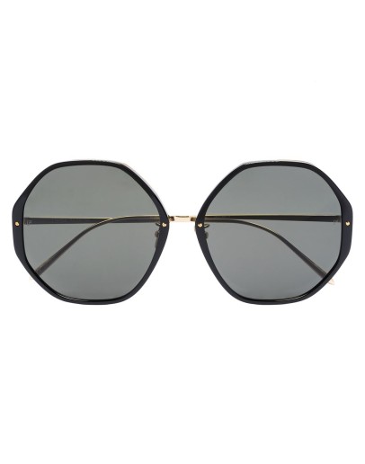 Alona 22kt gold-plated sunglasses