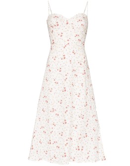 Nebraska floral-print midi dress