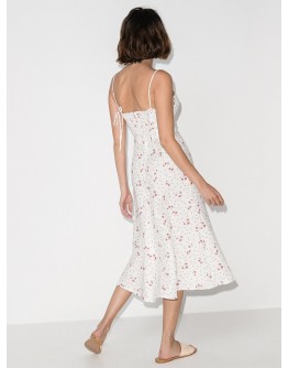 Nebraska floral-print midi dress