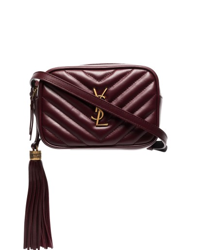 Lou monogram-plaque belt bag