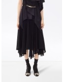 godet hem skirt