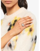 micro jewel heart ring