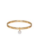 logo bangle bracelet