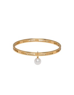logo bangle bracelet