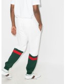 colour block track trousers