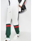 colour block track trousers