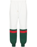 colour block track trousers