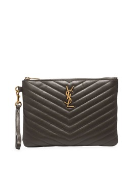 monogram pouch