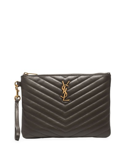 monogram pouch