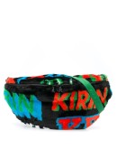 colour block belt bag 