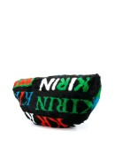 colour block belt bag 