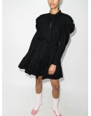 Naima puff-sleeve dress