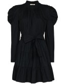 Naima puff-sleeve dress