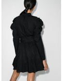 Naima puff-sleeve dress
