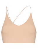 Glenna asymmetric-back bralette