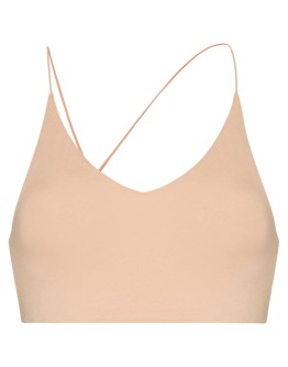 Glenna asymmetric-back bralette