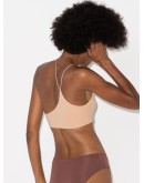 Glenna asymmetric-back bralette