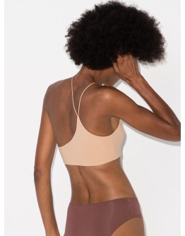 Glenna asymmetric-back bralette