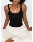 scoop neck tank top