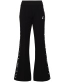 logo-print performance trousers