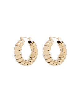 14kt gold-plated Camilla hoop earrings