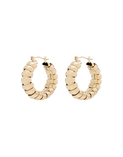 14kt gold-plated Camilla hoop earrings
