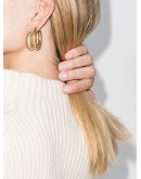 14kt gold-plated Camilla hoop earrings