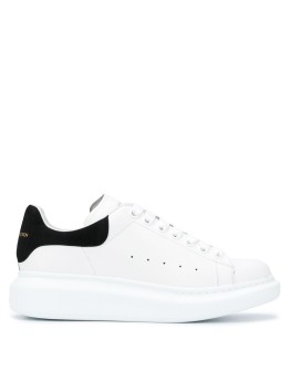 oversized leather sneakers