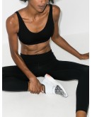 scoop neck sports bra